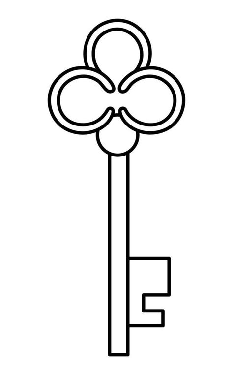 Key Silhouette Shape, Key Sketch, Key Drawing, Key Background, Key Illustration, Odyssey Art, Key Drawings, Tattoo Catalog, Clean Rings