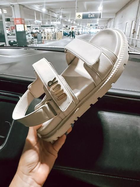 Similar options to my Dior sandals #LTKshoecrush#LTKunder50#LTKunder100 Swim Outfit, Athleisure Outfits Summer, Top Fashion Bloggers, Shoes Ideas, Dior Sandals, Pool Day, Swimming Outfit, Summer Swim, Athleisure Outfits