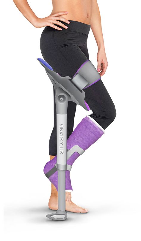 Sit & Stand Walking Assistance on Behance Medical Design, Assistive Technology, Future Tech, Technology Background, Gadgets And Gizmos, Crutches, Medical Technology, Futuristic Technology, Cool Technology