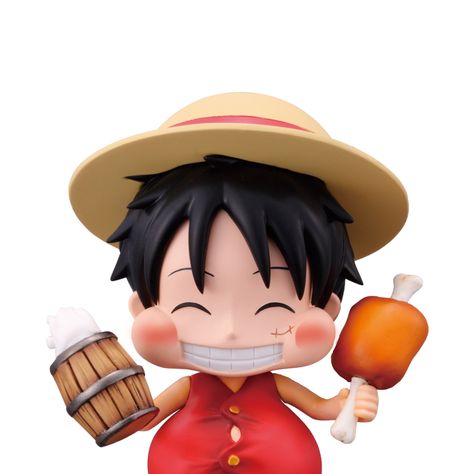 Cute One Piece Icons, Luffy Cute Pfp, Luffy Nendoroid, One Piece Nendoroid, One Piece Layout, Luffy Widget, One Piece Widget, Anime Widget, Discord Layout