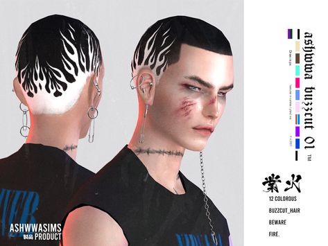 Ashwwa's Fire-buzzcut Sims4 Buzzcut Cc, Sims 4 Male Hair Buzzcut, Ts4 Buzzcut Cc, Sims 4 Buzzcut Hair Cc Male, Sims 4 Short Male Hair, Sims 4 Cc Buzzcut, Sims 4 Buzzcut, Sims 4 Buzzcut Hair Cc, Black Sims 4 Cc Hair Male