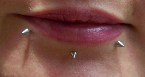 Snake Bites And Labret Piercing, Labret And Snakebites, Snake Bites And Labret, Central Labret, Snake Bite Piercing, Snakebites, Piercing Inspo, Weird Jewelry, Fever Dream