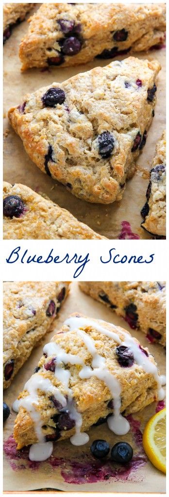 Greek Yogurt Blueberry, Lemon Blueberry Scones, Blueberry Scone, Blueberry Lemon Scones, Chocolate Greek Yogurt, Blueberry Scones Recipe, Scone Recipes, Hp Sauce, Lemon Scones