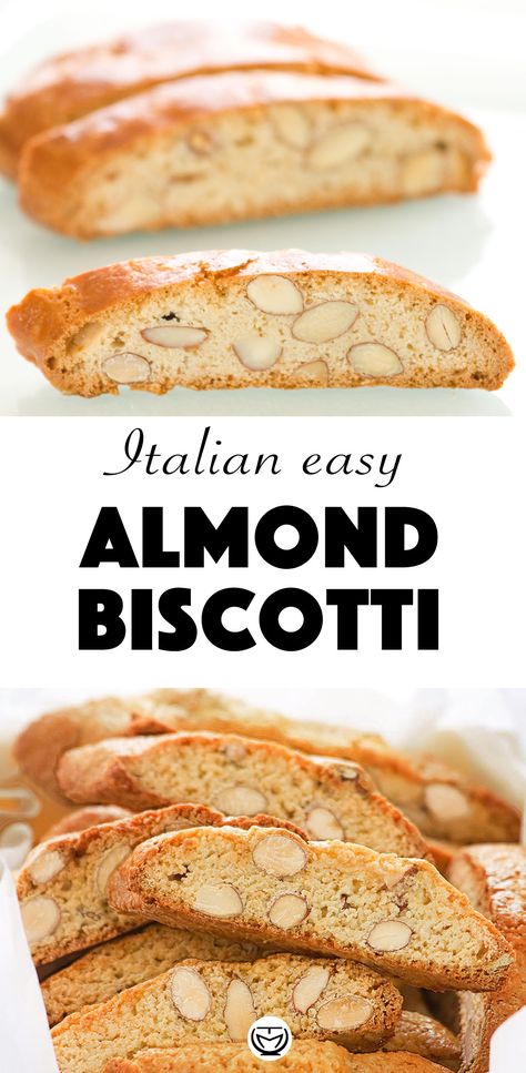 Classic Almond Biscotti, Gluten Free Almond Biscotti Recipe, Italian Almond Biscotti, Orange Almond Biscotti Recipe, Traditional Biscotti Recipe, Olive Oil Biscotti, Italian Biscotti Authentic, Classic Biscotti Recipe, Soft Almond Biscotti Recipe