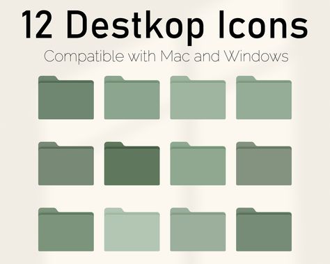 Green Folder Icon Png, Green Folder Icon, Mac Desktop Organizer, Notability Stickers, Green Folder, Ipad Themes, Folder Icons For Mac, Icon Files, Mac Desktop