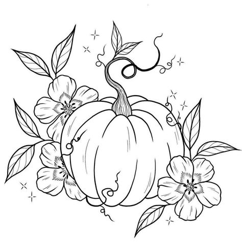 Pumpkin Tattoo Drawing, Girly Pumpkin Tattoo, Black Cat And Pumpkin Tattoo, Black And White Pumpkin Tattoo, Wood Burned Pumpkins, Pumpkin Hand Tattoo, Pumpkin With Flowers Tattoo, Cat Pumpkin Tattoo, Autumn Flash Tattoo