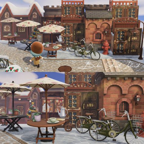 Acnh Paris, Acnh Castlecore, Acnh Town Plaza Ideas, Acnh Castle, Animale Crossing, Ac New Leaf, Animal Crossing Wild World, Island Theme, Landscape Model