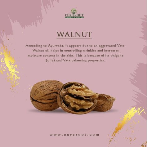 Walnut Oil Benefits, Vata Balancing, Walnut Oil, Oil Benefits, Health Wellness, The Skin, Ayurveda, Natural Health, Home Remedies