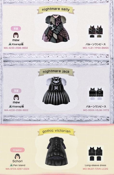 Animal Crossing Phantom Of The Opera, Acnh Emo Clothing, Acnh Gothic Clothes Codes, Animal Crossing Design Codes Clothes Goth, Acnh Goth Clothes, Emo Animal Crossing, Goth Animal Crossing Outfit, Animal Crossing Goth Clothes, Acnh Clothes Codes