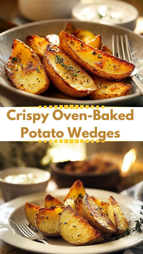 Serve up the perfect Friendsgiving side dish with these golden, crispy oven-baked potato wedges! Easy to make and packed with flavor, they’re a crowd-pleaser for any winter dinner. Ideal for those looking for healthy winter treats that don’t sacrifice taste. Pair them with your favorite dip, and enjoy a recipe that blends comfort and celebration seamlessly. Friendsgiving Side Dishes, Baked Potato Wedges Recipe, 100 Cookies Recipe, Baked Potato Wedges, Potato Wedges Recipe, Potato Wedges Baked, Winter Treats, Favorite Dips, Winter Dinner