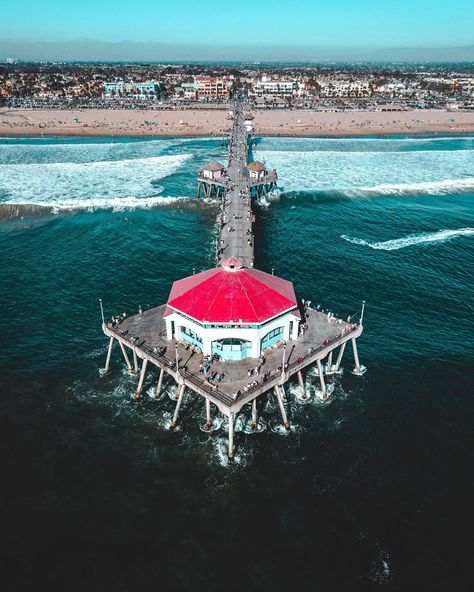 Huntington Beach California Summer, Huntington Beach Ca, The Oc, Huntington Beach, May I, Aerial Photography, Cali, Travel Destinations, California