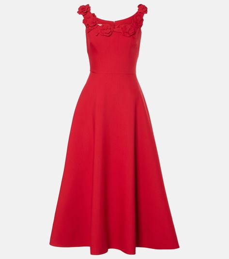 Formal Fits, Epic Clothes, Dress Png, Valentino Gowns, A Line Cocktail Dress, Valentino Clothing, Valentino Dress, Floral Cocktail Dress, Midi Dress Style