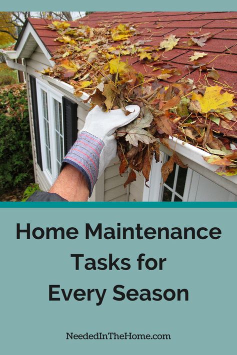 We have broken down the home maintenance tasks of each season and listed tasks that you should tackle to keep your home running smoothly. Fall Home Maintenance, Winterize Your Home, Moving Printables, Home Checklist, Household Notebook, Legend Homes, Home Maintenance Checklist, Hvac Maintenance, Garage Interior