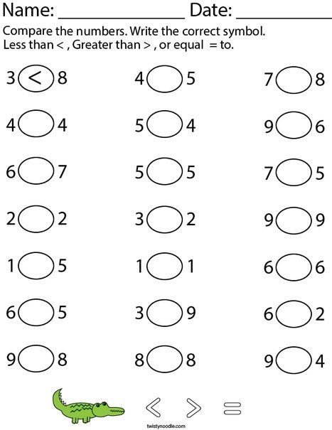 Comparing Number Worksheets For Kindergarten, Math Practice Worksheets Kindergarten, Worksheet For Ukg Math, Mathematics 1st Grade, Math For Kindergarten Worksheets Numbers, Math Activity Grade 1, 1 St Grade Worksheets, Prep Class Maths Worksheet, Worksheet For Grade 1 Maths