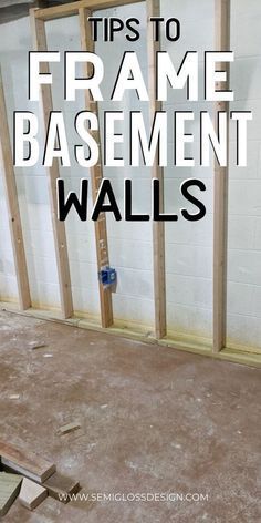 Framing A Basement, Framing Basement Walls, Building A Basement, Basement Decoration, Architecture Renovation, Dream Basement, Basement Remodel Diy, Basement Gym, Basement Inspiration