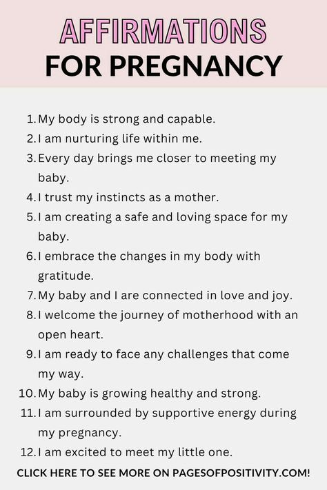 Affirmation For Pregnant Women, Positive Affirmation For Pregnant Woman, First Trimester Positive Affirmations, New Mother Affirmations, Positive Getting Pregnant Affirmations, First Time Mom Affirmations, Fertility Mantra Daily Affirmations, Affirmation For Getting Pregnant, Positive Quotes For Pregnant Women