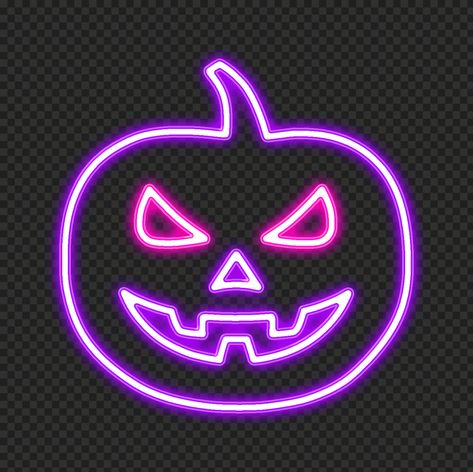 Neon Pumpkin, Neon Art Painting, Eyes Png, Pumpkin Jack O Lantern, Purple Neon, Dont Forget To Smile, Pumpkin Jack, Art Png, Neon Art