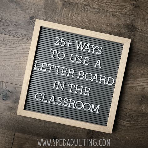 25 + ways to use a letter board in the classroom - behavior, organization, centers, calendar, reminders, visual Message Board Quotes, Letter To Teacher, Felt Letter Board, Classroom Quotes, Classroom Calendar, Classroom Board, High School Classroom, Classroom Behavior, Quotes About Motherhood