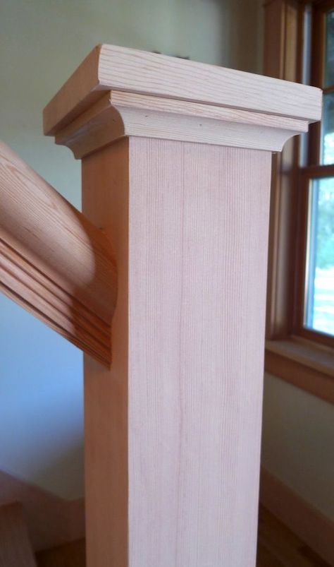 Stair Newel Post Ideas, Newel Post Makeover, Bannister Makeover, Newel Posts For Stairs, Banister Remodel, Classic Staircase, Stairs Diy, Stair Railing Makeover, Stair Newel Post