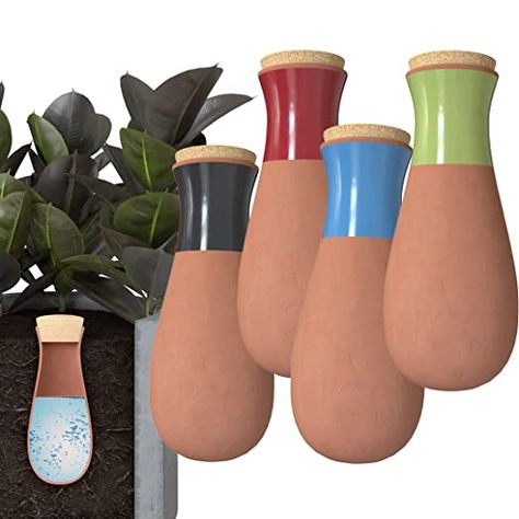 Terra Cotta Plant, Watering Bulbs, Plant Watering, Self Watering Pots, Water Storage Tanks, Self Watering Planter, Container Flowers, Self Watering, Large Plants