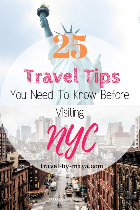 25 travel tips you need to know before visiting NYC. travel tips, best things to do in new york city, new york travel. #newyork #newyorkcity #newyorktravel #travel Amtrak Train Travel, Travel Tips With Baby, Old New York, Iceland Travel Tips, New York City Vacation, New York Vacation, To Do In New York, Visit New York City, Nyc Travel