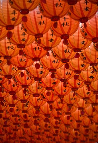 Lantern Sea by kyleintaiwan, via Flickr Image Zen, Orange Lanterns, Foto Macro, Japanese Lanterns, Jaune Orange, God Mat, Rainbow Aesthetic, Orange You Glad, Orange Aesthetic