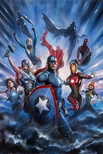 Secret Empire Vol 1 1 | Marvel Database | Fandom Ms America, Avengers Fanart, Avengers Aesthetic, Adi Granov, America Chavez, Avengers Quotes, Avengers Pictures, Avengers Imagines, Avengers Cast