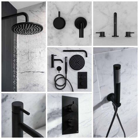 As beautifully crafted as it is designed, the Crosswater MPRO range uses only the finest components and materials to deliver unmatched flow performance, safety and water efficiency 🌊 Available in 4 finishes @ Tapstore.com 🛍️ #crosswater #mpro #brassware #bathroominspo #interiordesign #mattblackbathroom Crosswater Mpro, Black Bathroom Fixtures, New House Bathroom, House Redesign, Black Door Handles, Bathroom Inspiration Modern, Small Toilet, Gorgeous Bathroom, Downstairs Bathroom