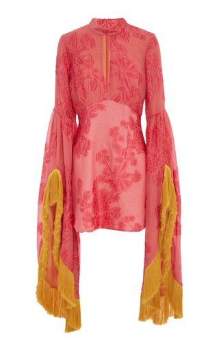 Jacquard Mini Dress, Fest Outfits, Mode Hippie, Fringe Mini Dress, Looks Party, Pink Mini Dresses, Fit Inspo, Looks Vintage, Moda Operandi