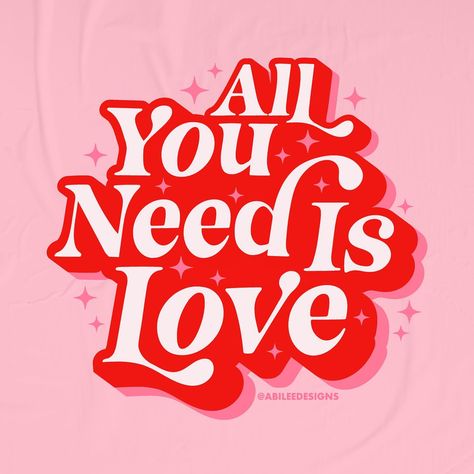 Happy Valentine’s Day you lovely lot! I hope no matter what you’re feeling the love you deserve today 💖 #allyouneedislove… | Instagram Valentine Typography Design, I Love You Typography, Valentines Day Typography, Valentine Typography, Valentines Day Sayings, Bite Mark, Typographic Quote, Love Typography, Bakery Branding