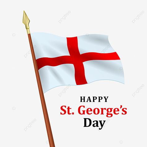 St George Day Activities, St George Icon, St George Grenada, Happy St George's Day, St George Flag, Purple Flower Background, Royal Arch Masons, Happy Birthday Balloon Banner, Cross Vector