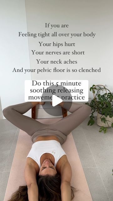 Inner Leg Stretches, Body Alignment Exercises, Lauren Ohayon, Body Practice, Pelvic Floor Muscle Exercise, I Woke Up Today, Nervus Vagus, Pelvic Floor Exercises, Mobility Exercises