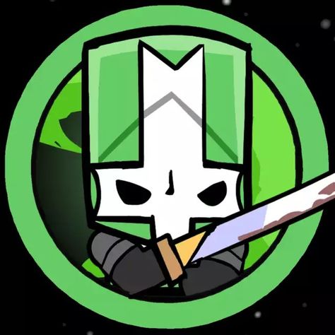 Castle Crashers Green Knight, Green Knight Castle Crashers, Castle Crashers Pfp, Battleblock Theater, Play Castle, Castle Crashers, Human Icon, Green Knight, Gamer Pics