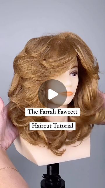 Farrah Fawcett Haircut, Farah Fawcett Hair, Feathered Layers, Haircut Tutorial, Framing Layers, Face Framing Layers, Farrah Fawcett, Face Framing, Great Hair