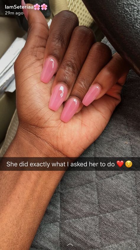 Pink Nails Transparent, Flesh Pink Nails, Almond Nails Sheer Pink, Light Pink Nails Dark Skin, Clear Dark Pink Nails, Sheer Pink Pedicure, Dark Skin Pink Nails, Pink Nails For Dark Skin, Translucent Pink Nails Gel