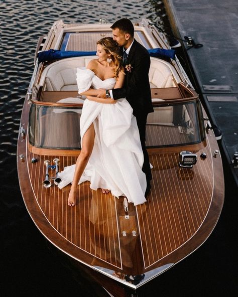 ESTY STYLE — Wedding Designer on Instagram: “Amazing atmosphere, amazing photos, amazing couple Natally and Roman! ❤️ Bright Natally @natalyamogylnaya in Daniella gown. . Photo -…” Boat Engagement Photos, Boat Photoshoot, Classy Engagement Photos, Online Lottery, Mega Millions, Yacht Wedding, Boat Wedding, Boat Pics, Dream Wedding Decorations