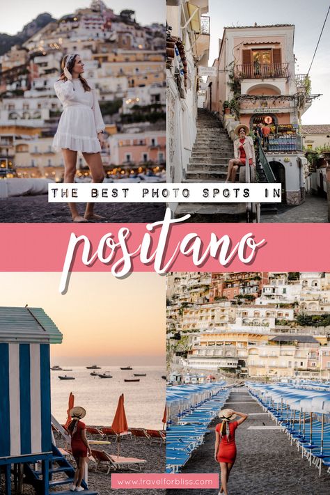 Discover the best photo spots in Positano. This travel guide is all about the most instagrammable spots in Positano Amalfi Coast October, Positano Beach, Places To Visit In Europe, Italy Amalfi, Autumn Travel, Best Instagram Photos, Italy Itinerary, Positano Italy, Italy Travel Tips