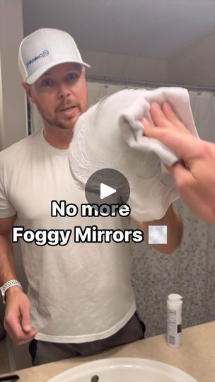 95K views · 4.2K reactions | Apply shave cream to your bathroom mirror to eliminate fog during showers 🙌
You can also use it on shower glass to reeuce water spots 👍
#home #diy #shower #hack | Ken Long | ken.c.long · Original audio Shower Glass, Shave Cream, Diy Shower, Water Spots, Glass Shower, Shaving Cream, Shopping Spree, Shaving, Bathroom Mirror