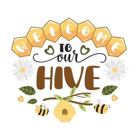 Bee Quotes Illustration. Motivational Inspirational Quotes Design With Bees Illustration. Hive Illustration, Bees Illustration, Quotes Illustration, Bee Quotes, Prek Classroom, Design Quotes Inspiration, 2024 Art, Motivational Inspirational Quotes, Bee Illustration