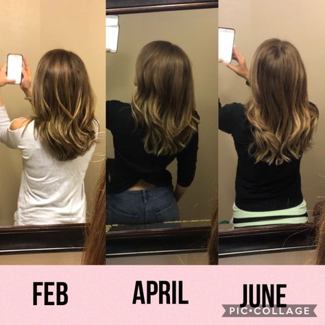 Www.mymonat.com/katiebonn Monat hair progress growth length smooth Long Hair In 1 Month, Hair Growth In 3 Months, 3 Month Hair Growth, Hair Growth Before And After 6 Months, Hair Growth Timeline, Hair Growth Progress 6 Months, Hair Growth Progress, Hair Growth Charts, Egg Hair Mask