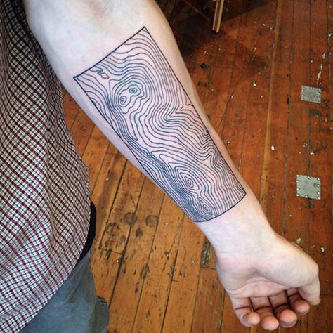 Topographical Tattoo, Topographic Tattoo, Topography Tattoos, Maze Tattoo, Luke Kelly, Sorry Mom Tattoo, Wilderness Tattoo, Icon Tattoo, Science Tattoos