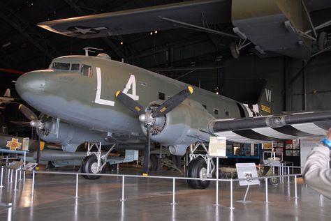 The last operational U.S. Air Force C-47 Skytrain, on display at NMUSAF. (U.S. Air Force) Flight Nurse, Air Force Photo, Air Machine, History Page, Ww2 Planes, Dayton Ohio, Aviation History, United States Air Force, U S Air Force