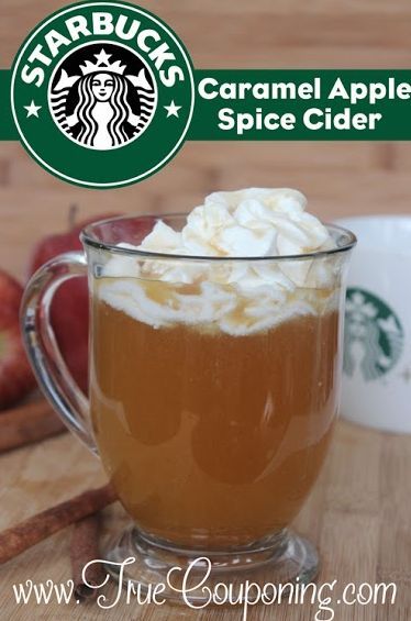 Starbucks Caramel Apple Spice Cider Recipe When it starts to get chilly, there's nothing like a warm mug of Starbucks Caramel Apple Spice Cider to make you feel toasty all the way down to your toes! This warm wonderful drink can be made with just five simple ingredients! You can also use the Cinnamon Dolce Syrup for pancakes, brownies, coffee and more! Starbucks Caramel Apple Spice Cider Recipe Recipe Type: Beverages Author: True Couponing Ingredients 2 cup Motts Apple Juice Starbucks Apple Cider, Spiced Cider Recipe, Starbucks Caramel Apple Spice, Hot Chocolate Maker, Caramel Apple Spice, Cinnamon Dolce Syrup, Starbucks Caramel, Apple Cider Recipe, Spiced Drinks