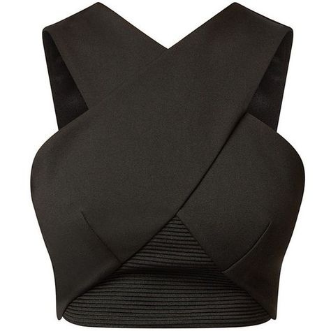 Rib Shirt, Como Fazer Short, Crop Tops Shirts, Black Sleeveless Shirt, Stretchy Crop Tops, Sleeveless Shirts, Ribbed Shirt, Front Crop Top, Wrap Crop Tops