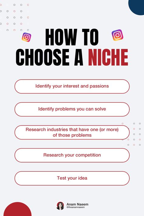 🎯🔍 Navigating Niche Selection: Your Comprehensive Guide! 🌐✨ Ready to carve your path? Learn the art of choosing the perfect niche with our step-by-step guide. Uncover your passion, evaluate market demand, and set yourself up for success. Whether you're a budding entrepreneur or content creator, this guide will lead you to the niche that's just right for you! 🚀🔑 #CreatorNiche #NicheSelection #ContentCreation Niche Ideas For Instagram, Lifestyle Niche Ideas, Instagram Niche Ideas, Start Youtube Channel, Social Media Coaching, Set Yourself Up For Success, Course Creation, Product Marketing, Wellness Industry