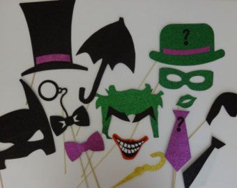 joker photo booth – Etsy Batgirl Party, Batman Photo, Batman Baby Shower, Baby Shower Photo Booth Props, Photo Booth Party, Villains Party, Super Hero Party, Animation Photo, Batman Wedding