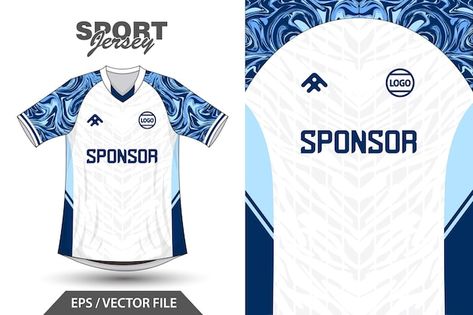 Premium Vector | Vector vector sport jersey soccer for sublimation Tshirt Sublimation Ideas, Modern Jersey Design, Sport Jersey Design Ideas, School Jersey Design, Cool Jersey Design, Sublimation Jersey Design, Sport Jersey Design, Sport T Shirt Design, Sublimation Designs For Shirts