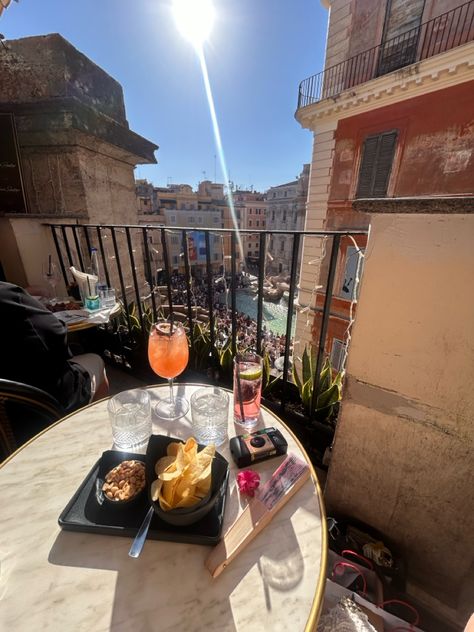 Trevi Fountain, Rooftop Bar, Rome, Bar