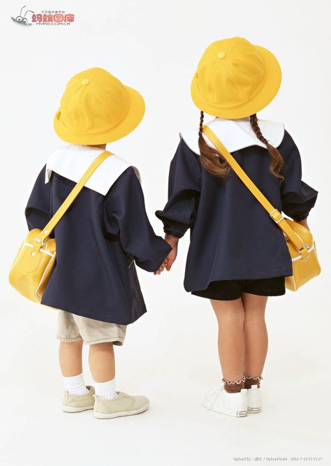 School Uniforms in Public Schools | , school uniforms are almost universal in public and private school ... Japanese Kindergarten, Kindergarten Uniform, Kindergarten Outfit, Japanese Kids, Cut Out People, People Poses, Kids Wardrobe, Poses References, Uniform Design