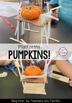 Halloween Stem Challenge, Thanksgiving Stem Activities, Fall Stem Activities, Halloween Stem Activities, Thanksgiving Stem, Alphabet Wall Decor, Classroom Decor Ideas, Kindergarten Stem, Elementary Stem Activities